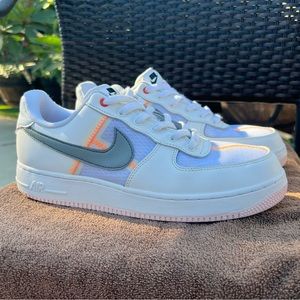 Nike Air Force 1 Low 07 Lv8 - Transparent White/Grey - Men’s Size 10